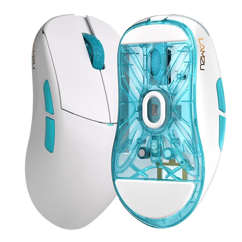 Lamzu Atlantis Mini Pro игровая мышь Polar White легкая 51 г 26000DPI Lamzu Atlantis Mini Pro