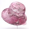 Middle-aged and Elderly Hats, Women's Spring and Summer, Mothers, Big Brim Sunhats, Thin Breathable Basin Hats, Sunscreen Fisherman Hats