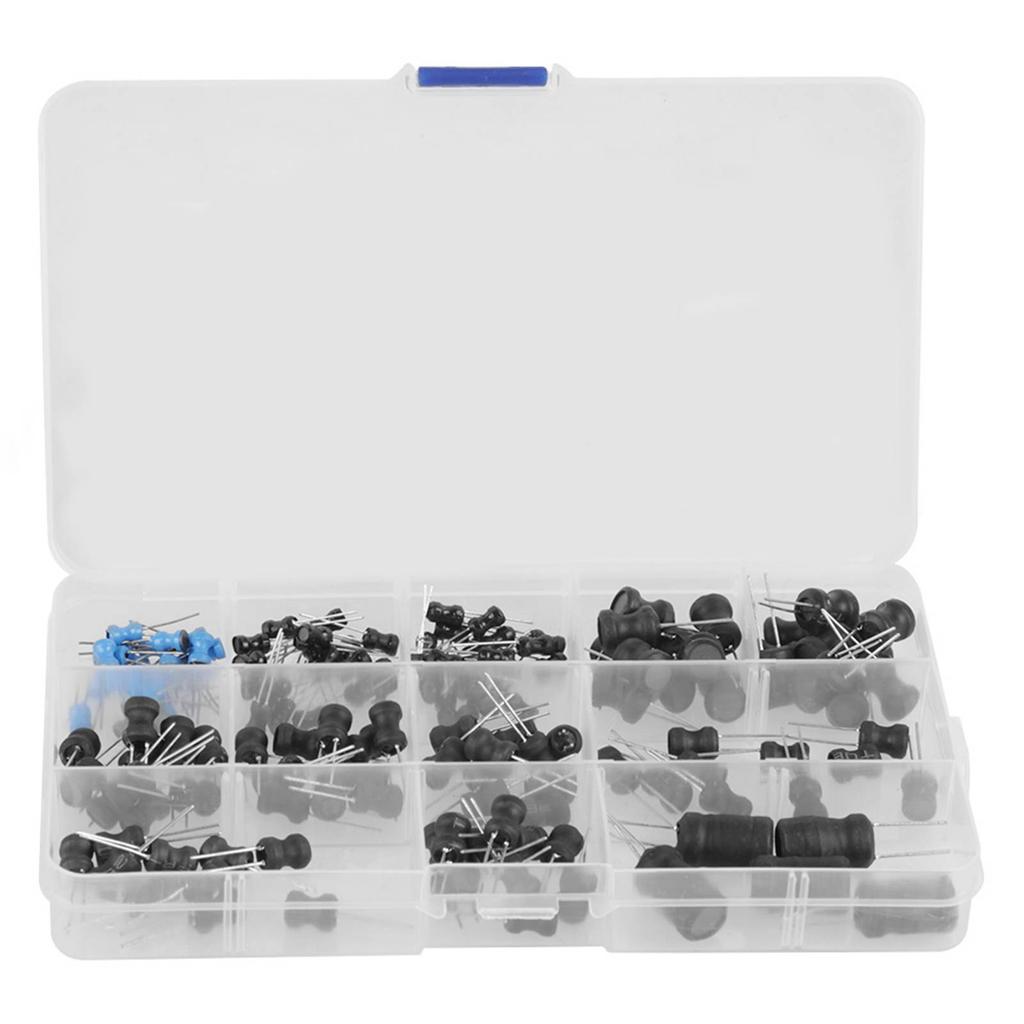 145Pcs 10uH 10mH 12 Values Choke Inductors Assorted Kit