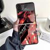 Милый Аниме Ваифу Арт Дизайн Чехол для Телефона Для Samsung Galaxy Z FLip7 Flip6 Flip3 Flip4 Flip5 ZFlip 7 Flip 6 5 4 3 5G Fundas Чехол C