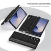 Чехол для Samsung Z Fold 7/6/5/4 с полной защитой, подставкой и выдвижным слотом для S Pen