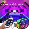 1M-30M RGB Светодиодная лента с управлением через Bluetooth-приложение, меняющий цвет свет, гибкая светодиодная лента для подсветки телевизора, украшения комнаты