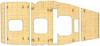 Fujimi Model Chibimaru Grade Up Parts Series 6 Akagi Wooden Deck Sticker Chibimaru No. Gup-6