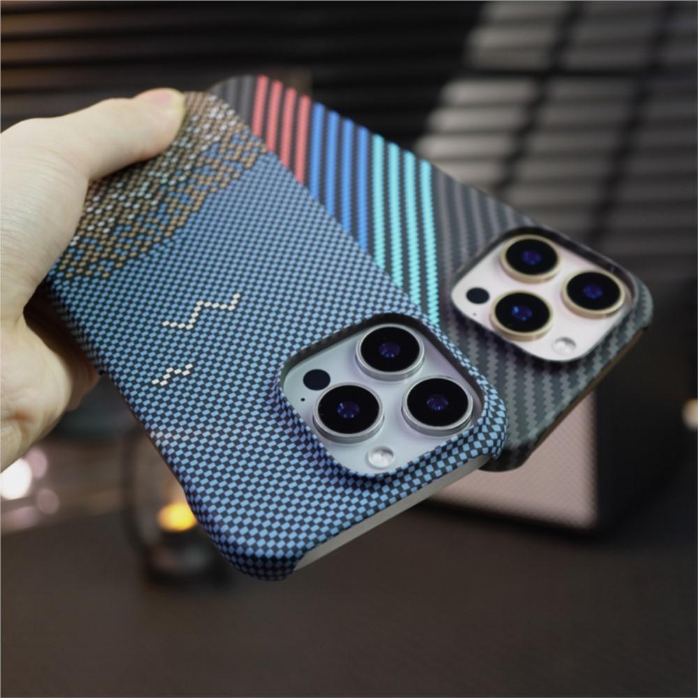 Новый Матовый Пластиковый Чехол из Углеродного Волокна Для Для Iphone 17 Air 16 1 Plus 14 13 12 11 Pro Max 16E Тонкий Безрамочный Охлаждающий Чехол