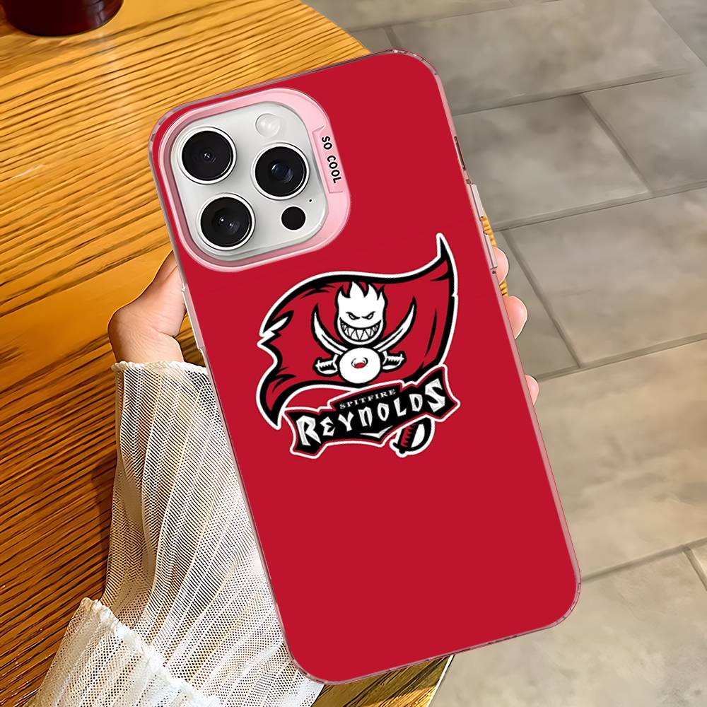 S-Spit F-Fires Logo Phone Case For iPhone 16 15 14 13 12 11 Pro Max 17 Plus Colorful Cover