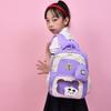 Bag School Soft Polyester Lining Simple Design Middle Class Children Travel Bags