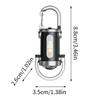 LED Keychain Light USB Charging Small Camping Flashlight Powerful LED Key Chain Lamp for Outdoor Survival Fishing Climbing
