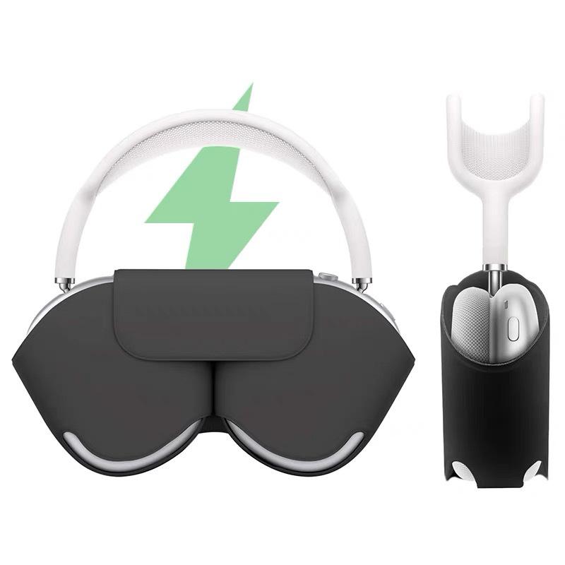 Совместимо с чехлом для наушников AirPods Piston, Полное покрытие, Магнитный тип, Чехол для наушников AirPods Max 2-го поколения (для режима сна)