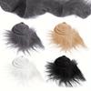 1Pc Handmade Faux Fur Fabric Shaggy Fur Patches Fabric, for Shoes Hats, Trim Ribbon Chair Cover Seat Cushion Pad Supplies