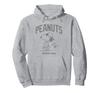 Outline of Peanuts Snoopy and Founded In Hoodie Woodstock, 1950.