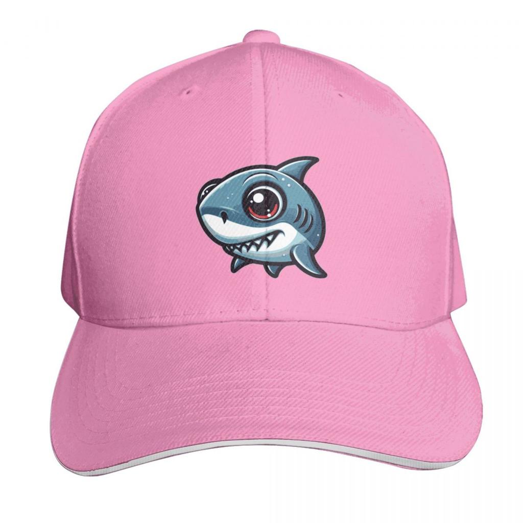 Strange Shark Baseball Cap Vintage Retro Embroidered Lightweight Packable Gift for Him Her