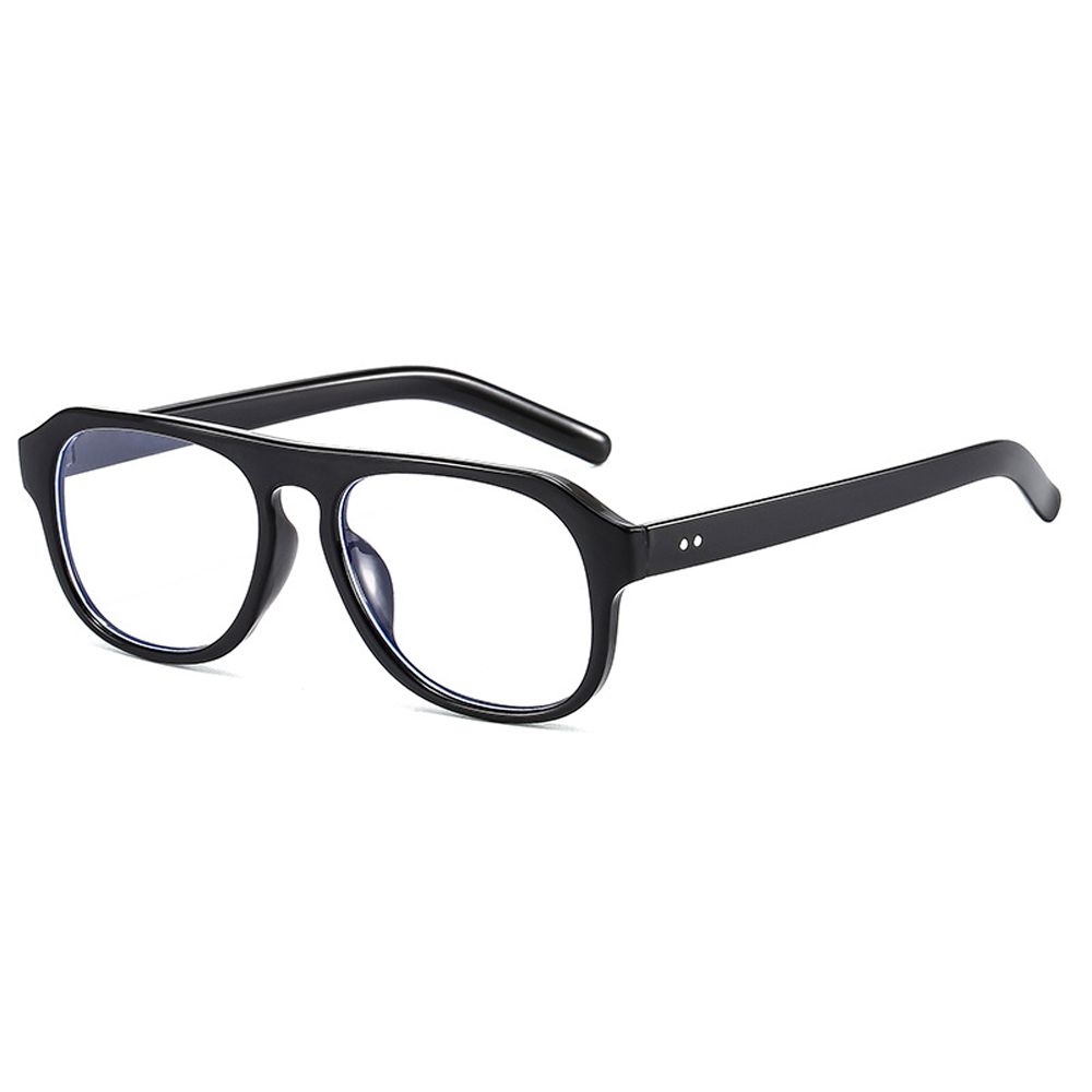 Leopard Print Optical Glasses Anti Blue Light Glasses Polygon Frame Eyewear Computer Eyeglasses