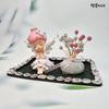 Lucky Car Accessories Car Decoration Car Interior Accessories Dashboard Decoration Angel Doll Set, Pink, 1 set,Korean Car Acc