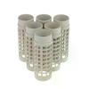 6PCS Interlocking Vine Climbing Column Sturdy Vine Fixed Support Frame Moss Stick  Garden