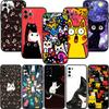 LO23 Чехол-бампер Мягкий котенок Мяу для OPPO A40 A60 A80 A15 A16 A16K A12 A17 A17K A54 A54S A53 A53S A55 A56 A57 A98 F23