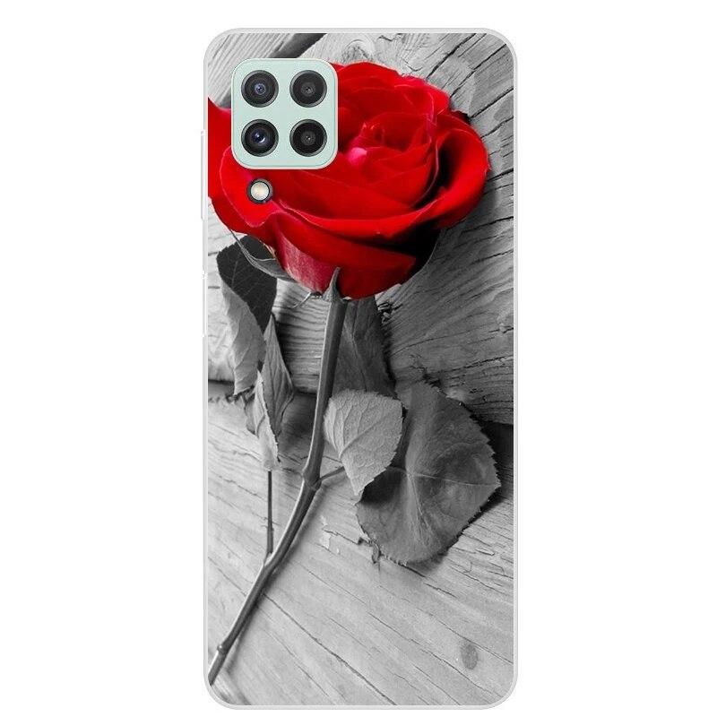 Чехол для Samsung Galaxy M22 M32 4G, задняя крышка для телефона Samsung M22, мягкий чехол для Samsung M32 4G M 22 32, черный чехол из ТПУ 6,4 дюйма