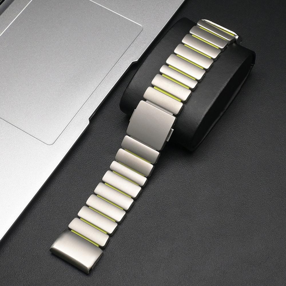 26-мм титановый ремешок для Garmin Fenix 8 Pro 51 мм AMOLED MicroLED Роскошный наручный ремешок для Garmin Enduro 3/2 Instinct 2X Solar Correa