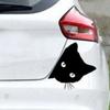 Cat Peeking Funny Sticker Auto Accessories Bumper Sticker New Car Cat Sticker  Car