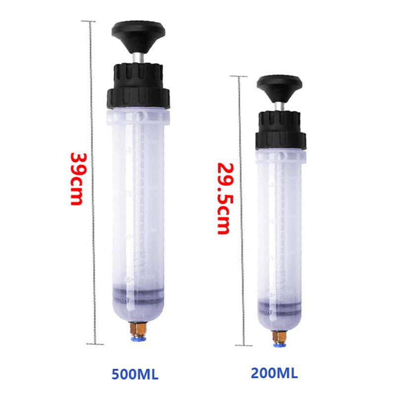 Ручной аспиратор 200 куб. см для извлечения жидкости для автомобильного обслуживания с прозрачным корпусом