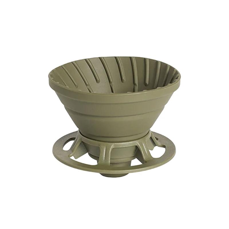 Collapsible Coffee Filter Portable Silicone Coffee Dripp Cup Reusable Coffee Dripper Accessories for V60/Cake Cup Filter Paper