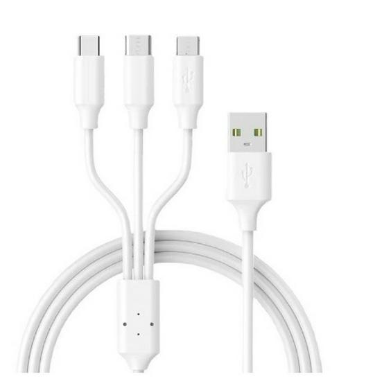 120 Вт три-в-одном кабель Type-C для сверхбыстрой зарядки для Android - автомобильное зарядное устройство и кабель для передачи данных