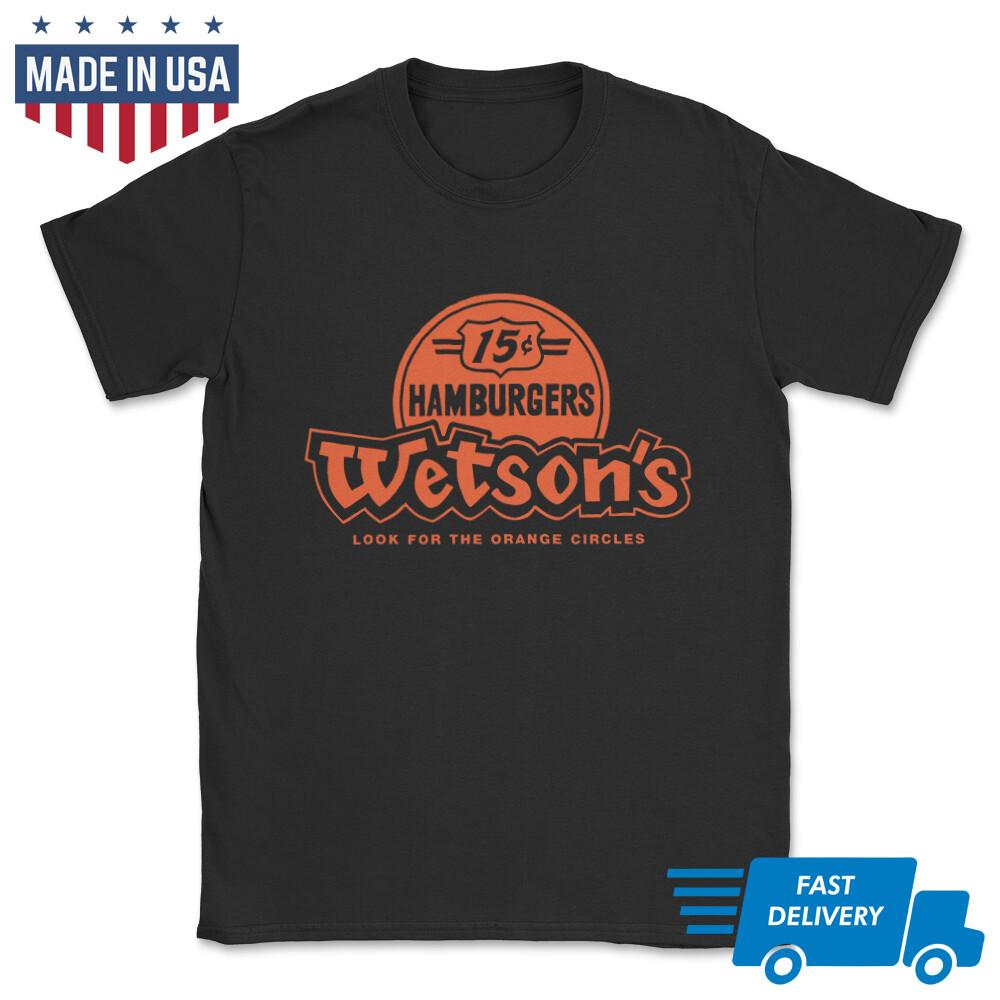 Wetson's Hamburgers American Hamburger Chain Logo T-Shirt