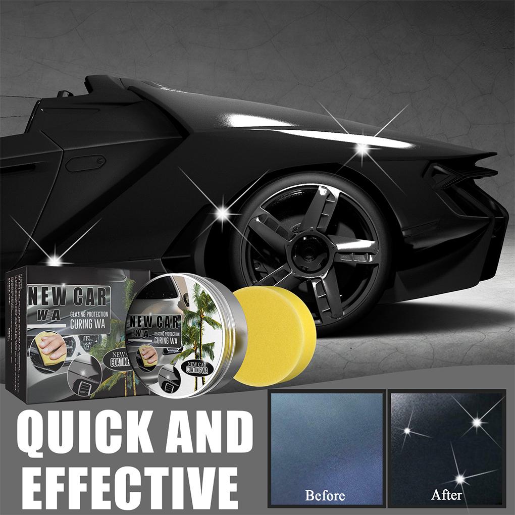 Воск для покрытия автомобиля против царапин легко устраняет легкие загрязнения и пятна, полирует царапины быстро