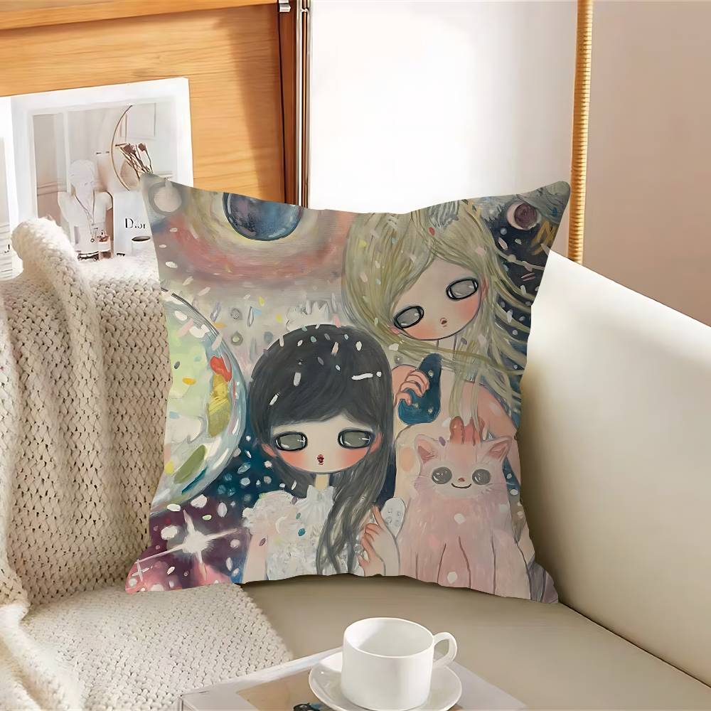 A-ya Anime TakanoS Pillow Case Removable Washable Cushion Cover – All-Season Soft Linen
