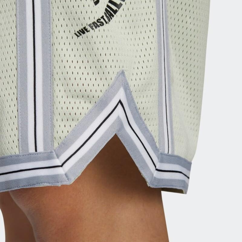 adidas Дышащие повседневные шорты с логотипом Neo Letter, мужские шорты бежевого цвета HM2048