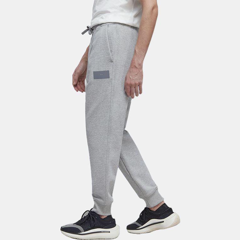 Y-3 Ft Cuf Pant однотонные спортивные повседневные брюки с манжетами мужские брюки светло-серые IB4809