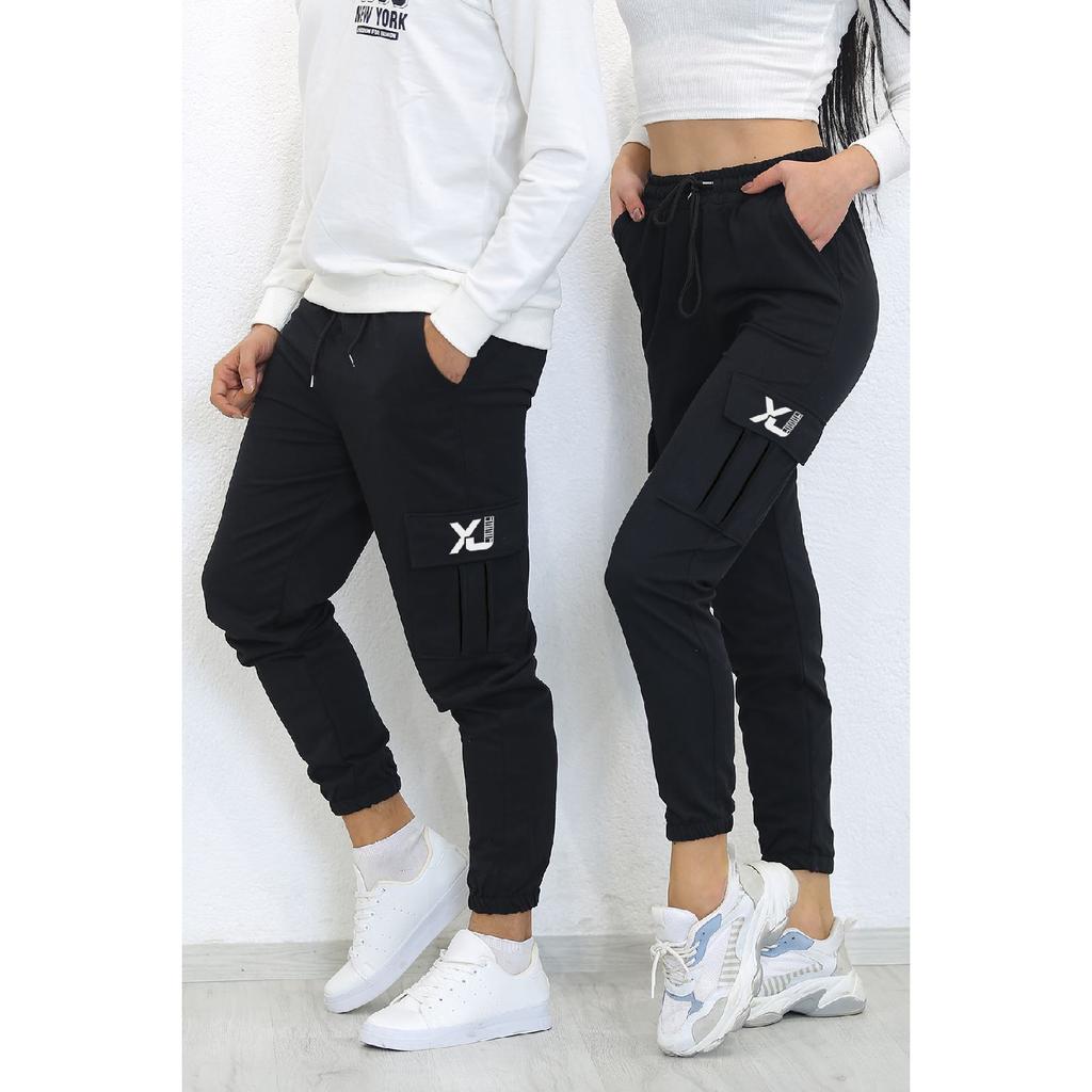 Blackjackgiyim Men's Gray Slim Fit Jogger Sweatpants