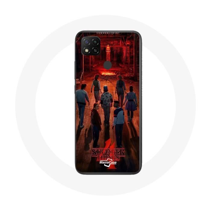 Чехол для Xiaomi Redmi 9C Stranger Things Poster Crews Fan Art Season 4