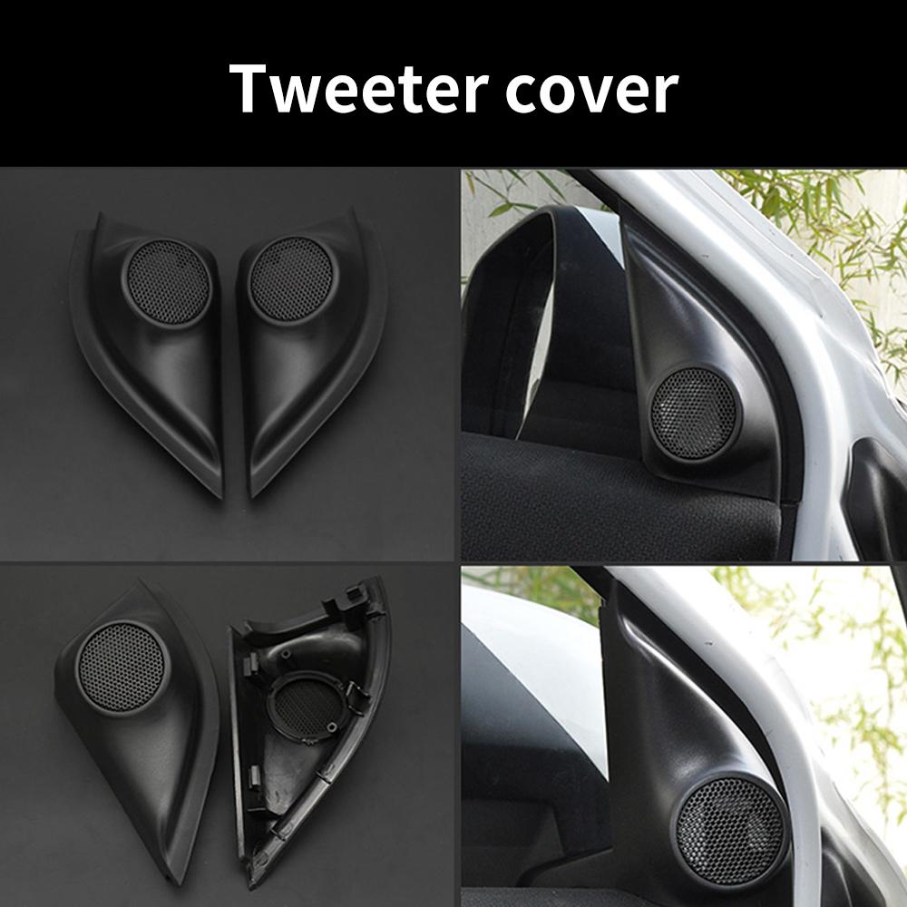 Tweeter Speaker Cover For Honda Vezel XR-V Series Front Door High Pitch Loudspeaker Lid Treble Twitter Horn Decoration Shell