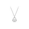 [Stonehenge]] Silver Water Drop Necklace Sc25A36E