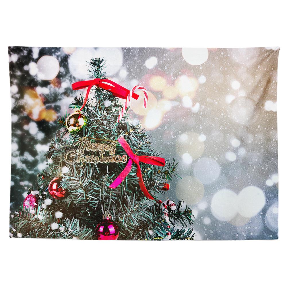 Рождественский гобелен, подвесная ткань, цифровая теплопередача, экологически чистая комната, детская комната, общежитие
