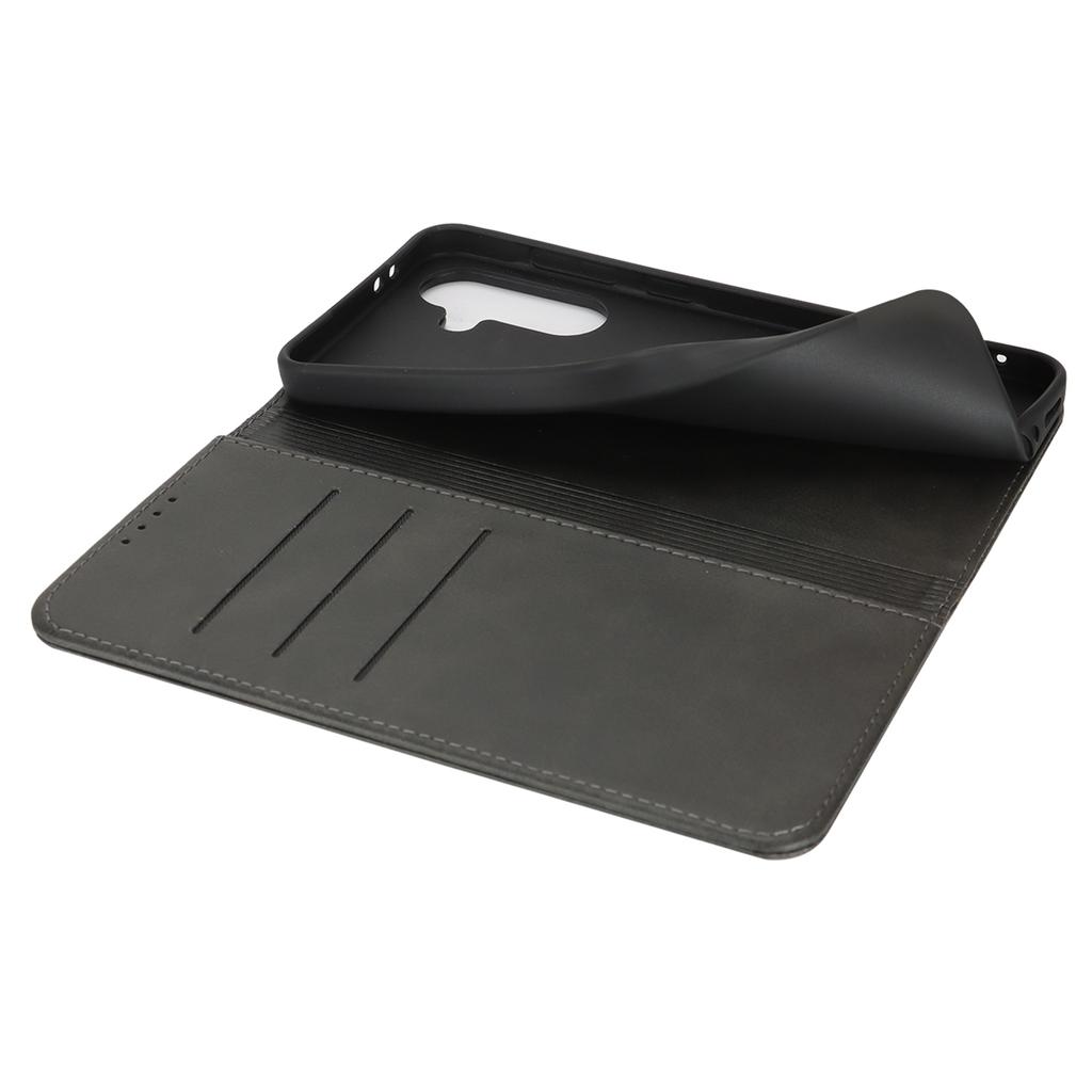 For Samsung Galaxy A56 5G/A36 5G Case PU Leather Calf Textured Magnetic Closing Smart Phone Cover