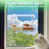 Weather Resistant Window Bird Feeders See Through Window Bird Feeder Outdoor Birdhouse Box  Balcony