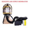 Portable Electric Air Purifying Chemical Respirator Full Face P-A-1 For Weld Spraying Painting Polishing Work Safety