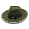 Винтажная шерстяная шляпа Британская шляпа Широкополая шляпа-цилиндр в стиле джаз Универсальная шляпа Модная фетровая шляпа