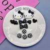 Sanrio Hello Kitty Detachable Thickened 12Pcs Pvc Bowknot Cartoon Diy Shoe Buckles With Shoe Decoration Anime Character