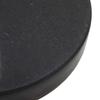 30 kg Black Granite and Stainless Steel Round Sun Umbrella Base