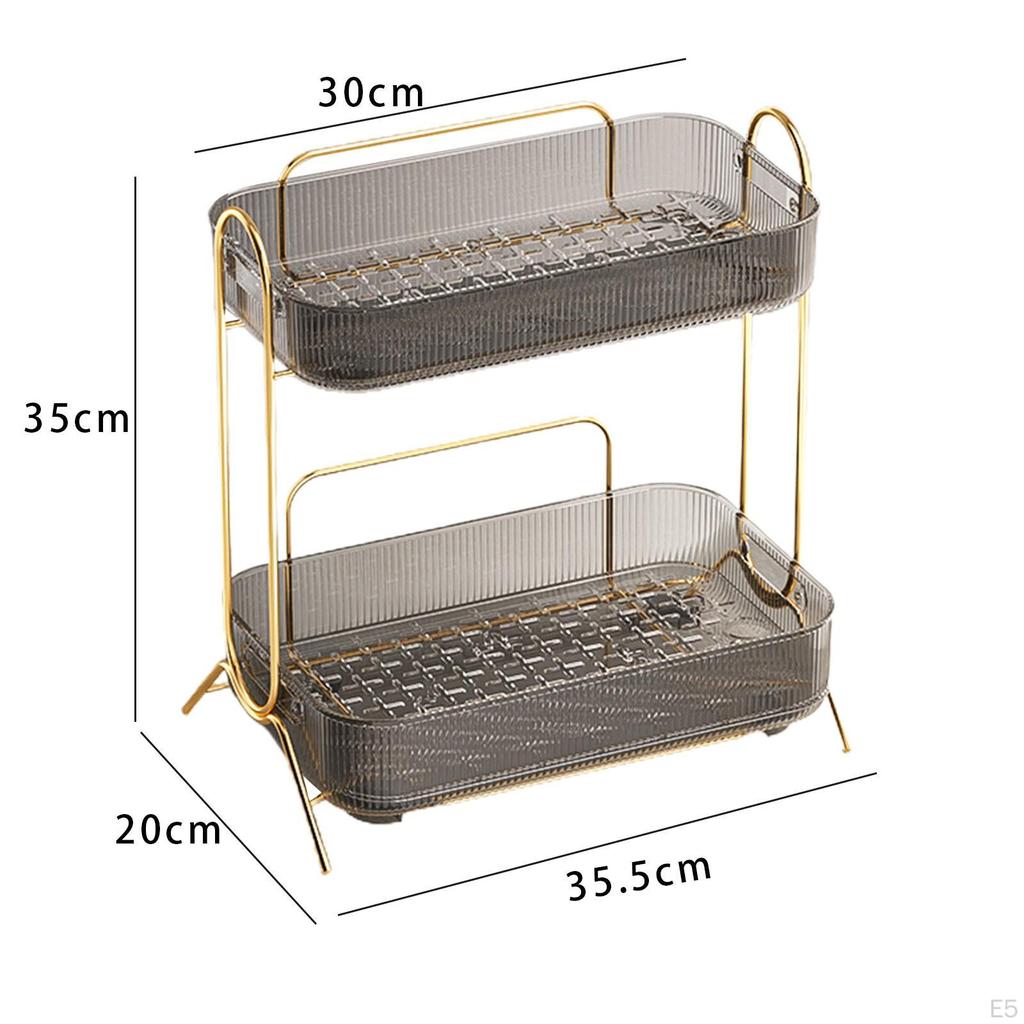 Стеллаж для хранения косметики, чашки и кружки, тарелка с фруктами, подставка для кексов, специальные тарелки, многоцелевой макияж