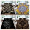 Duvet Cover Set Bohemian King Double Size Luxury Quilt Cover 3D Printing Home Textiles Highly Bedding Cover Set