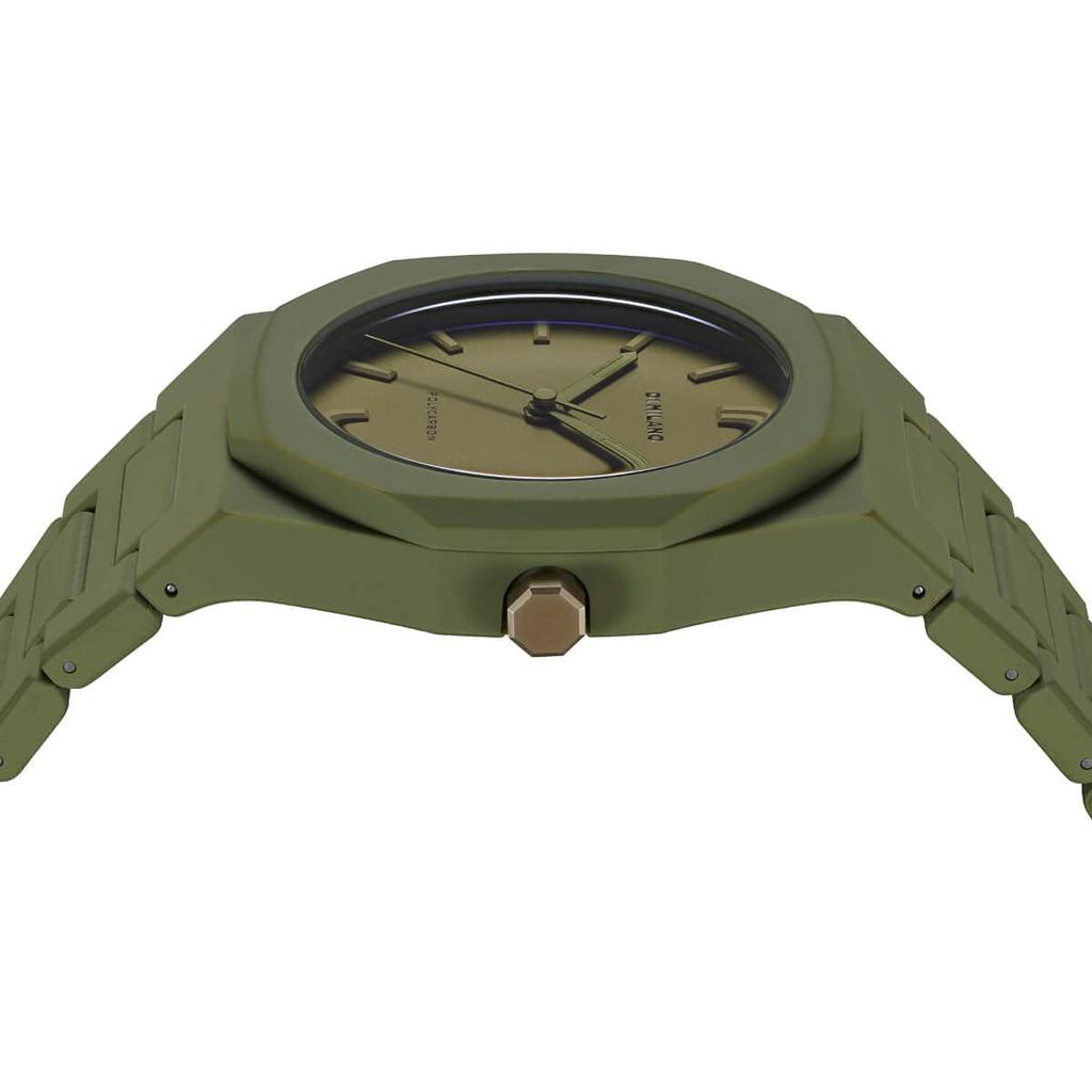 Authorized Dealer D1 Milano Watch PCBJ22 Military Green [D1MILANO] Men's [Polycarbonate]