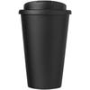 Americano 350 ml tumbler with spill-proof lid Solid black