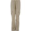 Pantalon Cargo Femme - Urban Classics - Crème - Taille Standard - 100% Polyester - Confort Optimal