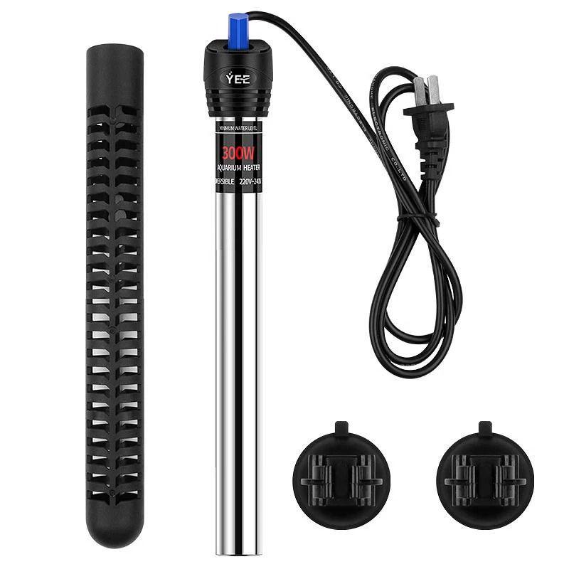 Stainless Steel Aquarium Heater: Explosion-Proof, Auto Temperature Control for Fish & Turtles