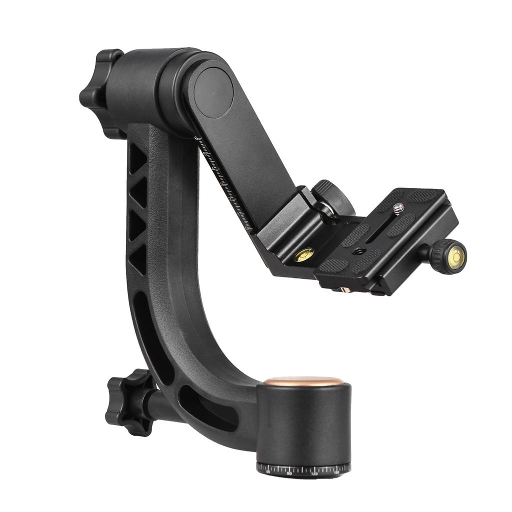 Сверхмощная панорамная головка штатива с поворотом на 360 градусов из алюминиевого сплава, грузоподъемность 15 кг/33 фунта с 1/4 дюйма