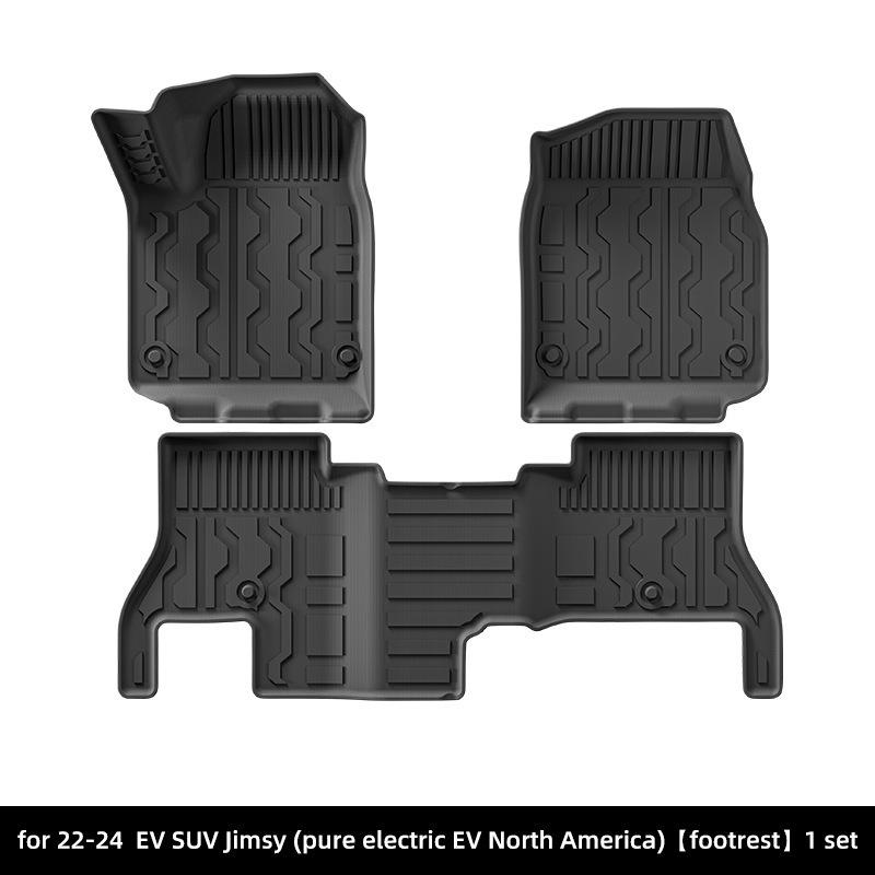 Экологичные коврики из ТПЭ для пикапа 2022-2024 HUMMER GMC Hummer