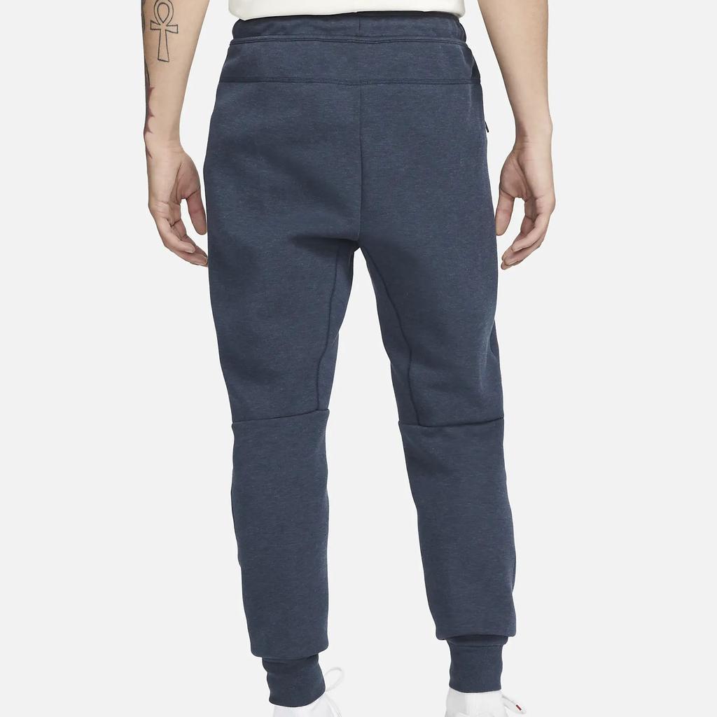 Nike Tech Fleece Sweatpants Obsidian Heather/Black Men Bottoms Blue FB8002-473
